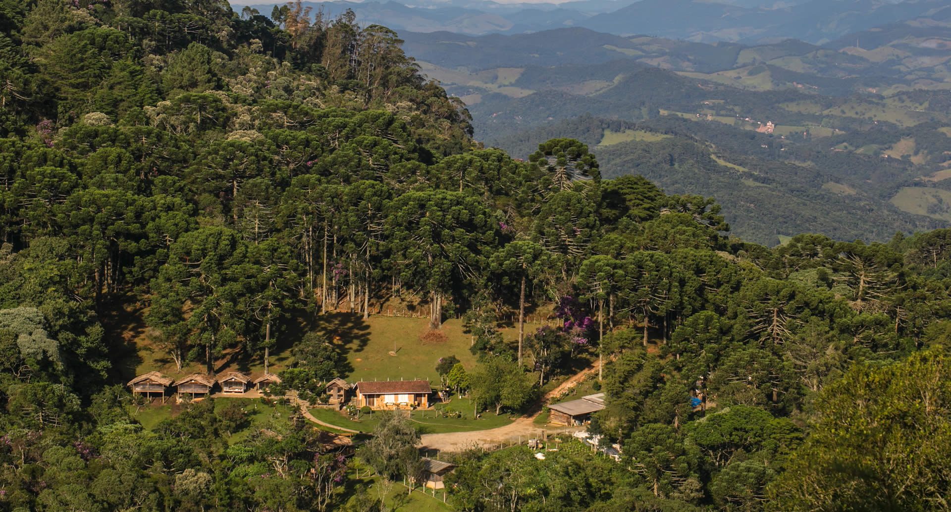 Vista da Fazendinha Toriba em Campos do Jordão